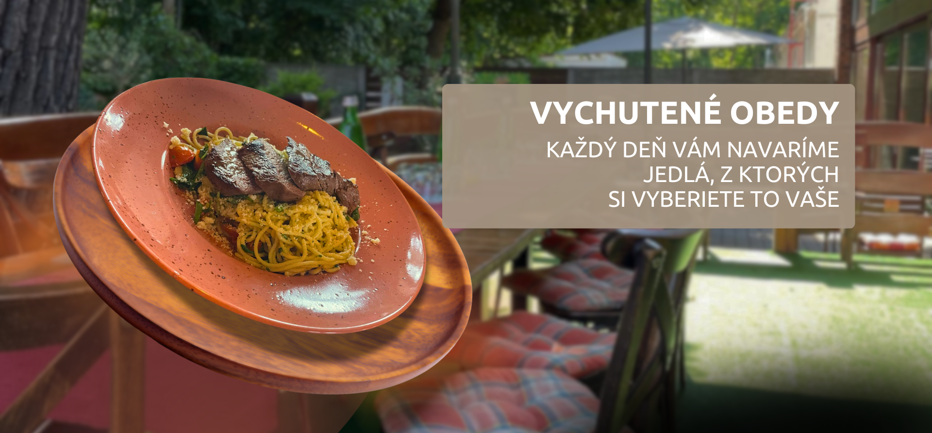 Reštaurácia v Malackách, denné menu, donáška terasa